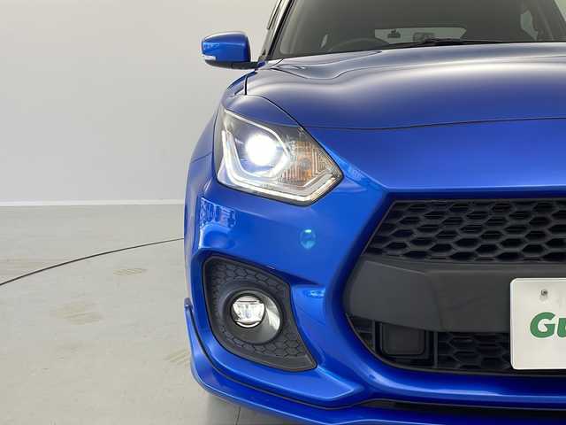 スズキ スイフト スポーツ セーフティPKG 茨城県 2021(令3)年 4.4万km スピーディーブルーM 純正ディスプレイオーディオ　ＥＴＣ　前後ドラレコ　ＬＥＤライト　オートライト　ステアリングスイッチ　追従クルコン　シートヒーター　パーキングアシスト　横滑り防止装置　レーンキープアシスト　スマートキー