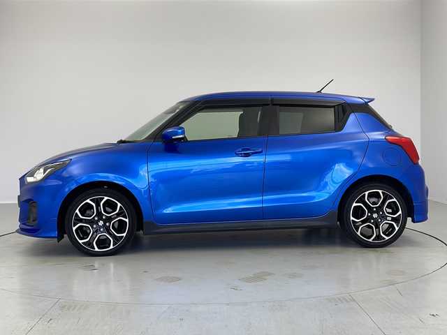 スズキ スイフト スポーツ セーフティPKG 茨城県 2021(令3)年 4.4万km スピーディーブルーM 純正ディスプレイオーディオ　ＥＴＣ　前後ドラレコ　ＬＥＤライト　オートライト　ステアリングスイッチ　追従クルコン　シートヒーター　パーキングアシスト　横滑り防止装置　レーンキープアシスト　スマートキー