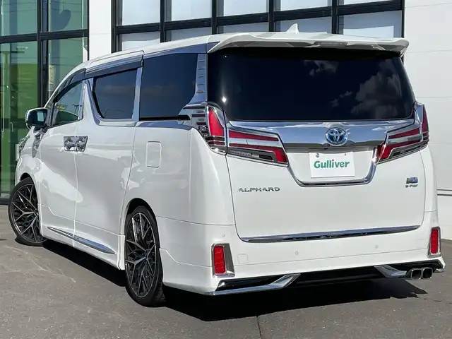 トヨタ アルファードハイブリット SR Cパッケージ 道南・函館 2020(令2)年 3.7万km ホワイトパールクリスタルシャイン /純正ナビ//フルセグTV//モデリスタエアロ//サンルーフ//フリップダウンモニター//ドライブレコーダー//パワーバックドア//バックカメラ//シートヒーター//ベンチレーション//レーダークルーズコントロール//レーンキープアシスト//ETC