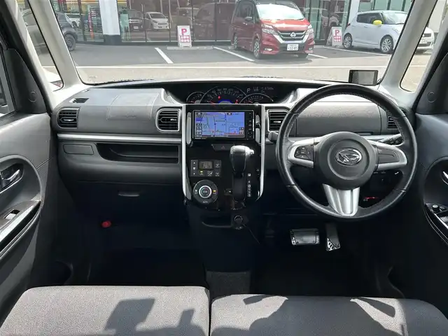 ダイハツ タント カスタム RS 栃木県 2015(平27)年 6.8万km ブラックマイカメタリック 社外メモリナビ/フルセグTV/DVD/Bluetooth/バックカメラ/ETC/両側パワースライドドア/前後ドライブレコーダー/LEDオートライト/TEINサスペンション(純正積込)/GPSレーダー/スマートキー×2/プッシュスタート/アイドリングストップ/ステアリングリモコン/横滑り防止装置/純正15インチAW/サイドエアバッグ