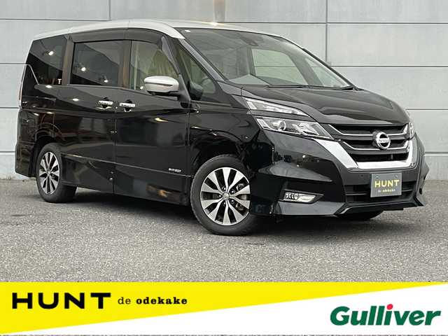 日産 セレナ ハイウェイスターVセレクションⅡ 千葉県 2019(平31)年 3.3万km ダイヤモンドブラック 2トーン 純正9インチナビ/・Bluetooth/・フルセグTV/・DVD/アラウンドビューモニター/11インチフリップダウンモニター/両側パワースライドドア/インテリジェントパーキングアシスト/エマージェンシーブレーキ/クリアランスソナー/LEDヘッドライト/ETC/スマートキー/プッシュスタート