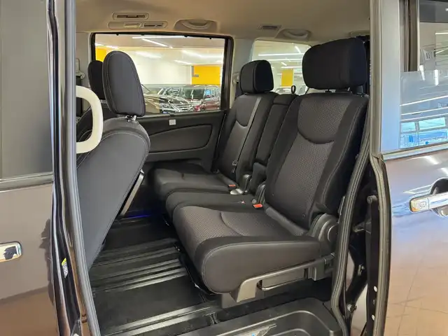 日産 セレナ ハイウェイS G Sハイブリッド 群馬県 2013(平25)年 4.4万km オーロラモーヴ 純正SDナビ/　　フルセグ/Bluetooth/    CD/DVD/バックカメラ/両側パワースライドドア/アルパイン10.2インチフリップダウンモニター/クルーズコントロール/オートライト/フォグランプ/本革巻きステアリング/純正フロアマット/純正16AW/プッシュスタート/スマートキー2本/ビルドインETC