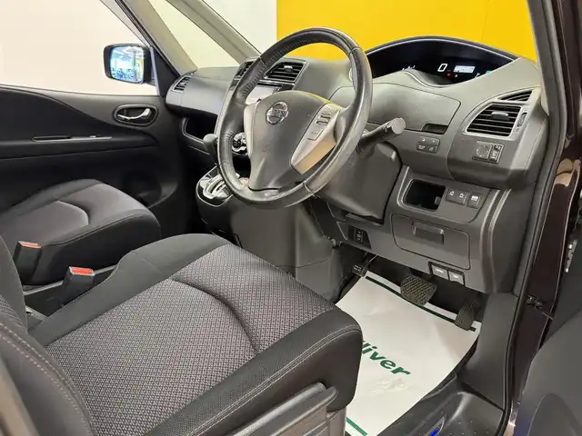 日産 セレナ ハイウェイS G Sハイブリッド 群馬県 2013(平25)年 4.4万km オーロラモーヴ 純正SDナビ/　　フルセグ/Bluetooth/    CD/DVD/バックカメラ/両側パワースライドドア/アルパイン10.2インチフリップダウンモニター/クルーズコントロール/オートライト/フォグランプ/本革巻きステアリング/純正フロアマット/純正16AW/プッシュスタート/スマートキー2本/ビルドインETC