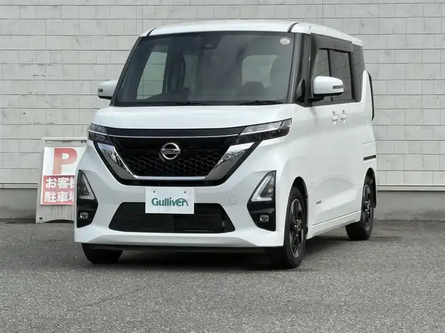 日産 ルークス ハイウェイスター X 山口県 2020(令2)年 1.6万km ホワイトパール ワンオーナー/9型ナビ フルセグTV CD DVD BT/アラウンドビューモニター/ETC/スマートキー 2個/コーナーセンサー/衝突被害軽減ブレーキ/レーンアシスト/オートマチックハイビーム/LEDオートヘッドライト/フォグライト/ステアリングリモコン/パワースライドドア/ハンズフリーオートスライドドア/横滑り防止/W サイド カーテン エアバッグ/保証書 取説 ナビ取説/禁煙車