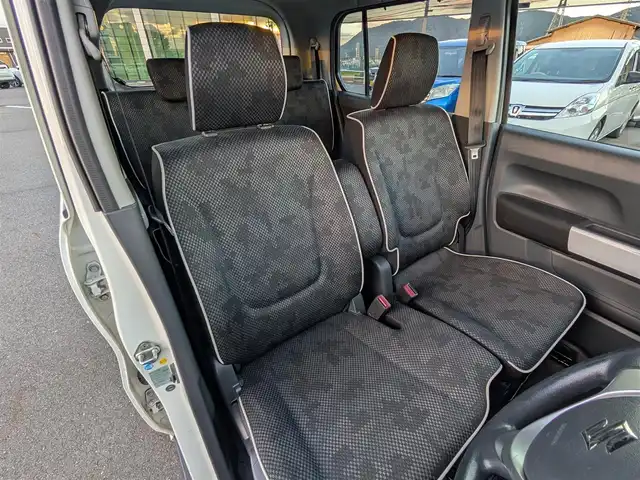 スズキ ハスラー G 福井県 2018(平30)年 7.4万km ピュアホワイトP 社外SDナビTV/(フルセグTV/Bluetooth/CD/DVD)/バックモニター/4WD/衝突軽減被害/アイドリングストップ/ダウンヒルアシストコントロール/グリップコントロール/ベンチシート/前席シートヒーター/純正フロアマット/AAC/BALMNUM製AW/ETC/キセノンヘッドライト/スマートキー