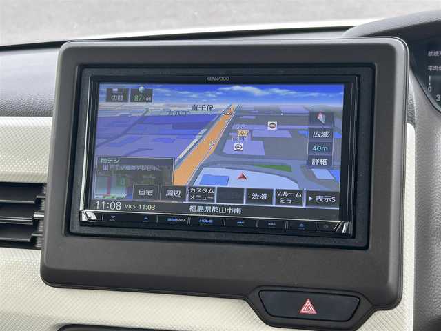 ホンダ Ｎ ＢＯＸ L 福島県 2021(令3)年 3万km プラチナホワイトパール 社外ナビゲーション/型番：MDV-S708/【CD/DVD/SD/BT/TV】/バックカメラ/ビルトインETC/ドライブレコーダー/衝突被害軽減ブレーキ/レーンキープアシスト/アダプティブクルーズコントロール/片側電動スライドドア/前席シートヒーター/ステアリングリモコン/シートバックテーブル/リアドアシェード/LEDオートライト/純正フロアマット