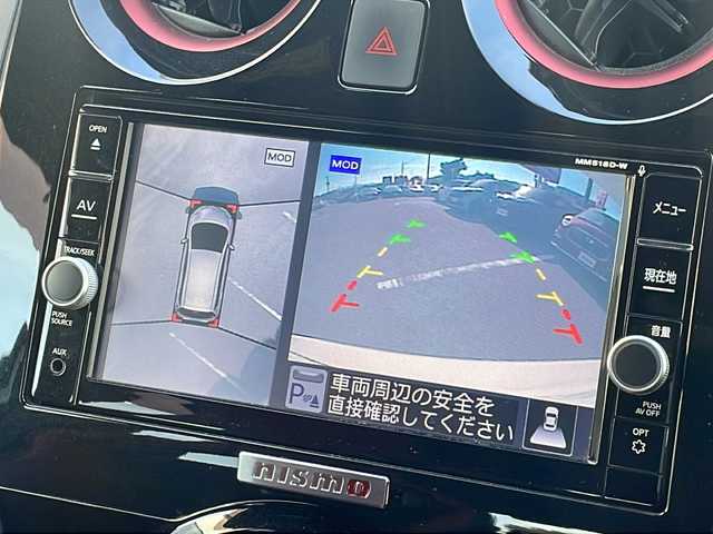 日産 ノート e－パワーニスモ S 大阪府 2019(平31)年 6.8万km ブリリアントホワイトパール ニスモ専用メーカーOPレカロシート　/デジタルインナーミラー　/アラウンドビューモニター　/純正ナビ　/フルセグTV/CD/DVD/BT/ニスモ専用マット　/ＬＥＤライト/オートライト/リアフォグ　/純正１６インチＡＷ　/エマージェンシーブレーキ　/レーンキープアシスト/レーダークルーズコントロール/純正ドライブレコーダー（前方）/ＥＴＣ　/アルカンターラコンビステアリング/ステアリングスイッチ/電格ミラー/取説/保証書/スペアキーｘ１