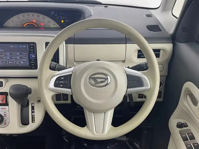 ダイハツ ムーヴ キャンバス X SA Ⅲ 埼玉県 2020(令2)年 6.1万km ナチュラルベージュマイカM 禁煙車　純正ナビ　両側パワースライドドア　シートヒーター　バックカメラ　CD　DVD　BT　TV　コーナーセンサー　レーンアシスト　衝突被害軽減　オートハイビーム　スペアキー