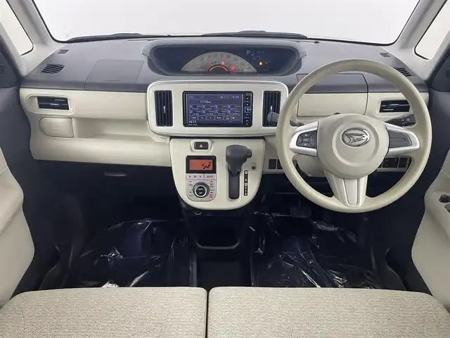 ダイハツ ムーヴ キャンバス X SA Ⅲ 埼玉県 2020(令2)年 6.1万km ナチュラルベージュマイカM 禁煙車　純正ナビ　両側パワースライドドア　シートヒーター　バックカメラ　CD　DVD　BT　TV　コーナーセンサー　レーンアシスト　衝突被害軽減　オートハイビーム　スペアキー