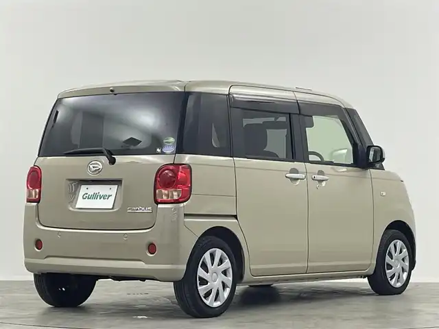 ダイハツ ムーヴ キャンバス X SA Ⅲ 埼玉県 2020(令2)年 6.1万km ナチュラルベージュマイカM 禁煙車　純正ナビ　両側パワースライドドア　シートヒーター　バックカメラ　CD　DVD　BT　TV　コーナーセンサー　レーンアシスト　衝突被害軽減　オートハイビーム　スペアキー