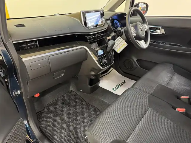 ダイハツ ムーヴ カスタム X LTD SAⅢ 群馬県 2017(平29)年 5.1万km レーザーブルークリスタルシャイン スマートアシスト/社外7インチナビ/・フルセグTV/・BT/DVD/CD/SD/・FM/AM/バックカメラ/ドライブレコーダー/ステアリングスイッチ/アイドリングストップ/運転席シートヒーター/スマートキー/プッシュスタート/LEDヘッドライト/フォグランプ/オートマチックハイビーム/純正14インチAw/純正フロアマット/純正ドアバイザー/電動格納ウィンカーミラー/横滑り防止機能