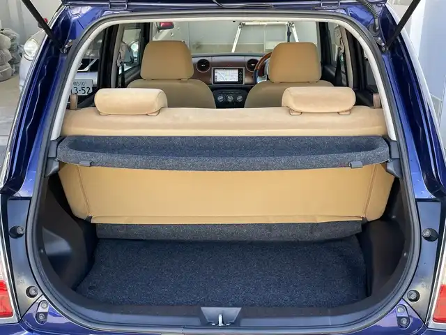 ダイハツ ミラ ジーノ プレミアムL 群馬県 2007(平19)年 3.3万km プレシャスブルーマイカメタリック ７インチＳＤナビ　/フルセグ　/Ｂｌｕｅｔｏｏｔｈ　/ＣＤ・ＤＶＤ　/ＥＴＣ　/木目調＋本革ステアリング　/木目調内装　/純正フロアマット　/電動格納ミラー　/１４インチアルミホイール　/リモコンキー　/パワーウィンドウ