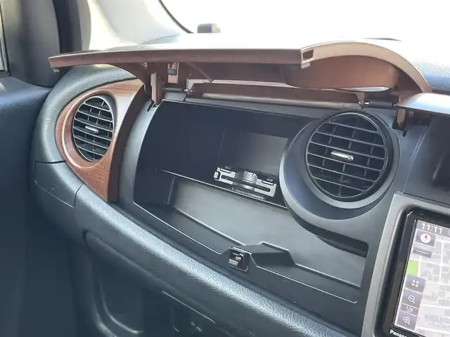 ダイハツ ミラ ジーノ プレミアムL 群馬県 2007(平19)年 3.3万km プレシャスブルーマイカメタリック ７インチＳＤナビ　/フルセグ　/Ｂｌｕｅｔｏｏｔｈ　/ＣＤ・ＤＶＤ　/ＥＴＣ　/木目調＋本革ステアリング　/木目調内装　/純正フロアマット　/電動格納ミラー　/１４インチアルミホイール　/リモコンキー　/パワーウィンドウ