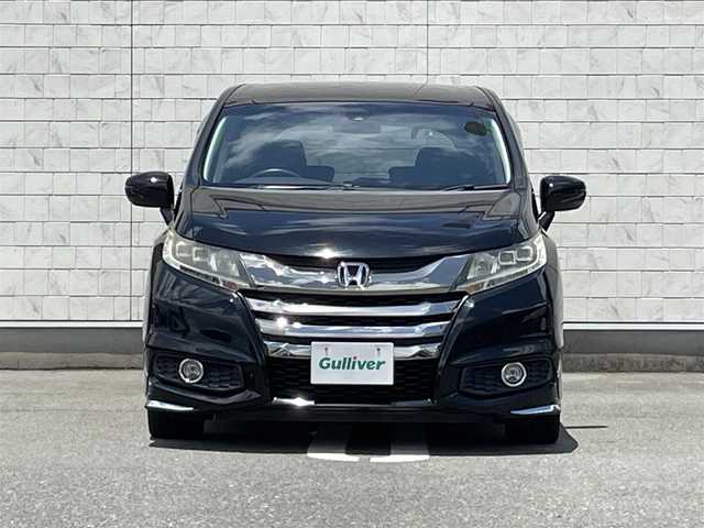 ホンダ オデッセイ アブソルート・Xホンダセンジング 福岡県 2016(平28)年 7.3万km クリスタルブラックパール 純正7型SDナビ(フルセグTV/CD/DVD)後席モニターホンダセンシング両側電動パワスラアダブティプクルーズコントロールETC純正LEDヘットライト純正17インチアルミホイール純正LEDルームランプ純正フロアマット