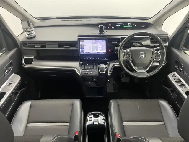 ホンダ ステップワゴン スパーダ eHEV G EXホンダS 岡山県 2020(令2)年 3.1万km プレミアムスパークルブラックパール アルパイン10インチナビ/EX10NX/（CD/DVD/TV/BT)/バックカメラ/両側パワースライドドア/ハーフレザーシート/シートヒーター/LEDヘッドライト/オートライト/わくわくゲート/ドライブレコーダー/ETC2.0/純正マット/純正ドアバイザー