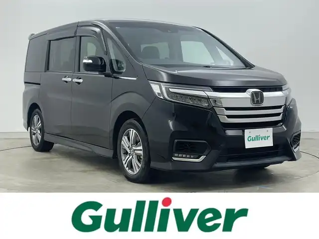 ホンダ ステップワゴン スパーダ eHEV G EXホンダS 岡山県 2020(令2)年 3.1万km プレミアムスパークルブラックパール アルパイン10インチナビ/EX10NX/（CD/DVD/TV/BT)/バックカメラ/両側パワースライドドア/ハーフレザーシート/シートヒーター/LEDヘッドライト/オートライト/わくわくゲート/ドライブレコーダー/ETC2.0/純正マット/純正ドアバイザー