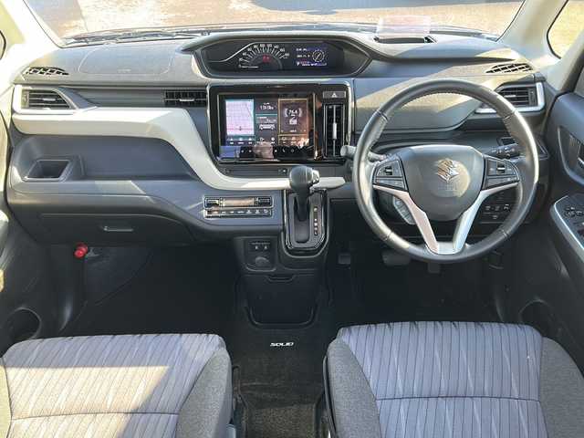 スズキ ソリオ HV MZ 道北・旭川 2021(令3)年 3万km メロウディープレッドパール /4WD//禁煙車//純正ナビ BT/USB/フルセグ/AppleCarPlay/AndroidAuto/CD/DVD//全方位カメラ//両側パワースライドドア//シートヒーター//純正エンジンスターター//ACC//アイドリングストップ//DCBS//前方衝突警報ブレーキ//前方衝突警報//車線逸脱警報//ふらつき警報//先行車発進告知//標識認識機能//後退時ブレーキサポート//後方誤発進抑制機能//革巻きステアリング//ステアリングスイッチ//オートライト//LEDヘッドライト//リアフォグランプ//サーキュレーター//ドアバイザー//ETC//純正フロアマット//サンシェード//セカンドシートテーブル//スペアキー//保証書//取説