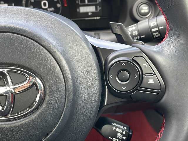 トヨタ ＧＲ８６ RZ 山口県 2022(令4)年 0.7万km マグネタイトグレーメタリック ワンオーナー/純正ナビ/CD/SD/BT/ワンセグTV/バックカメラ/純正LEDヘッドライト/純正フォグランプ/オートライト/社外１８インチアルミホイール(RAYSグラムライツ)/ハーフレザーシート/前席シートヒーター/革巻きステアリング/ステアリングスイッチ/パドルシフト/クルーズコントロール/衝突被害軽減ブレーキ/LDW/BSM/コーナーセンサー/スマートキー×２/純正フロアマット/純正ドアバイザー/電動格納ドアミラー