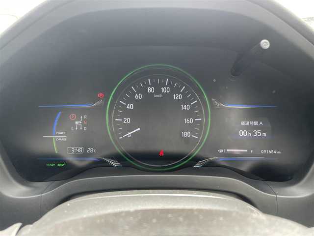 ホンダ ヴェゼル ハイブリッド X 千葉県 2014(平26)年 9.2万km 青 社外ディスプレイオーディオ/バックカメラ/Bluetooth/ETC/クルーズコントロール/パドルシフト/電子パーキング/オートライト/LEDヘッドライト/純正フロアマット