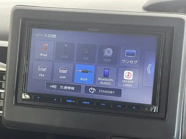 ホンダ Ｎ ＢＯＸ カスタム L ターボ 群馬県 2022(令4)年 3.5万km クリスタルブラックパール 禁煙車　社外７型ナビ（BT、ワンセグ、CD、DVD）両側パワスラ　バックカメラ　ACC　LKA　ETC　衝突軽減システム　シートヒーター　オートマチックハイビーム　コーナーセンサー　LEDヘッドライト