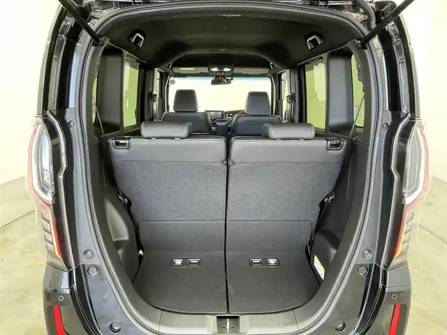 ホンダ Ｎ ＢＯＸ カスタム L ターボ 群馬県 2022(令4)年 3.5万km クリスタルブラックパール 禁煙車　社外７型ナビ（BT、ワンセグ、CD、DVD）両側パワスラ　バックカメラ　ACC　LKA　ETC　衝突軽減システム　シートヒーター　オートマチックハイビーム　コーナーセンサー　LEDヘッドライト