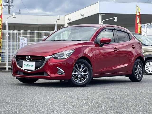 マツダ デミオ 15Sツーリング 愛知県 2018(平30)年 4.9万km ソウルレッドクリスタルM /禁煙//ワンオーナー//純正ナビ//CD/DVD/BT/フルセグ//バックカメラ//全方位カメラ//純正15AW//前方ドラレコ//ETC//シートヒーター（前席）//レーダー探知機//PCS/LDA/HUD//横滑り防止装置//LEDオートライト//LEDフォグランプ//前後クリアランスソナー//本革巻きステアリング//ステアリングスイッチ//アイドリングストップ//純正フロアマット//ドアバイザー//スペアスマートキー//新車時保証書//取扱説明書