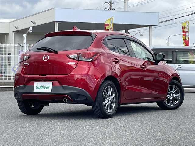 マツダ デミオ 15Sツーリング 愛知県 2018(平30)年 4.9万km ソウルレッドクリスタルM /禁煙//ワンオーナー//純正ナビ//CD/DVD/BT/フルセグ//バックカメラ//全方位カメラ//純正15AW//前方ドラレコ//ETC//シートヒーター（前席）//レーダー探知機//PCS/LDA/HUD//横滑り防止装置//LEDオートライト//LEDフォグランプ//前後クリアランスソナー//本革巻きステアリング//ステアリングスイッチ//アイドリングストップ//純正フロアマット//ドアバイザー//スペアスマートキー//新車時保証書//取扱説明書