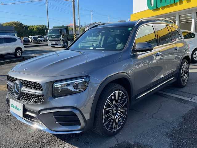 メルセデス・ベンツ Ｍ・ベンツ ＧＬＢ２００ｄ 4マチック AMGライン 神奈川県 2024(令6)年 0.8万km マウンテングレー ワンオーナー/純正HDDナビ/フルセグテレビ/パノラマサンルーフ/プッシュスタート/パワーバックドア/ETC２．０/純正２０インチアルミホイール/純正メモリナビ/LEDライト/スペアキー