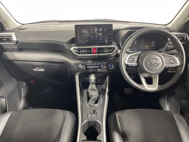 ダイハツ ロッキー プレミアム G HEV 神奈川県 2022(令4)年 4.3万km レーザーブルークリスタルシャイン 純正9インチディスプレイオーディオ/Bluetooth・USB・iPod・AppleCarPlay・AndroidAuto・フルセグTV/スマートアシスト/バックカメラ/純正フロアマット/ハーフレザーシート/シートヒーター/純正17インチアルミホイール/LEDヘッドランプ/オートマチックハイビーム/ビルトインETC/衝突回避支援ブレーキ機能/衝突警報機能/ブレーキ制御付誤発信抑制機能/車線逸脱警報機能/ふらつき警報/先行車発進お知らせ機能/標識認識機能/アダプティブドライビングビーム/サイドビューランプ/全車速追従機能付アダプティブクルーズコントロール/レーンキープコントロール/前後コーナーセンサー/リアクロストラフィックアラート