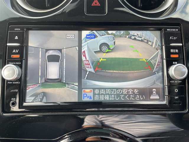 日産 ノート X DIG－S 福島県 2015(平27)年 3.9万km ブリリアントホワイトパール 純正メモリーナビ/CD/DVD/SD/BT/USB/フルセグTV/純正14インチAW(ホイール＋冬タイヤ積込)/純正ドライブレコーダー/衝突被害軽減システム/自動防眩ルームミラー/アラウンドビューモニター/クリアランスソナー/アイドリングストップ/プッシュスタート/オートライト/LEDヘッドライト/ドアバイザー/フロアマット/ETC