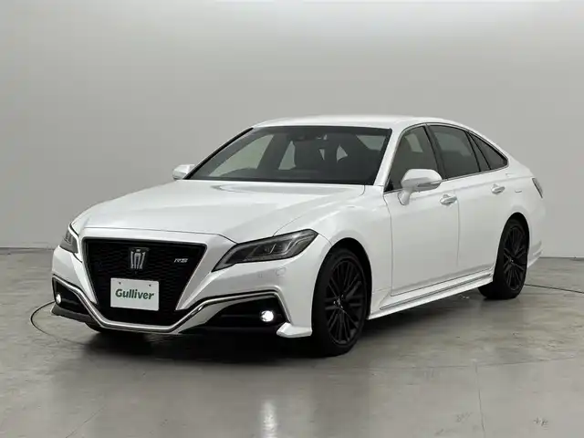 トヨタ クラウン ハイブリッド RS リミテッドⅡ 福岡県 2022(令4)年 4.3万km プレシャスホワイトパール 純正１２．３インチＤＡ/ＥＴＣ２．０　/全方位カメラ　/レーダークルーズコントロール　/衝突被害軽減システム　/レーンキープ　/コーナーセンサー　/シートヒーター／クーラー　/ステアリングヒーター　/パワーシート　/パワーバックドア　/革巻きステアリング　