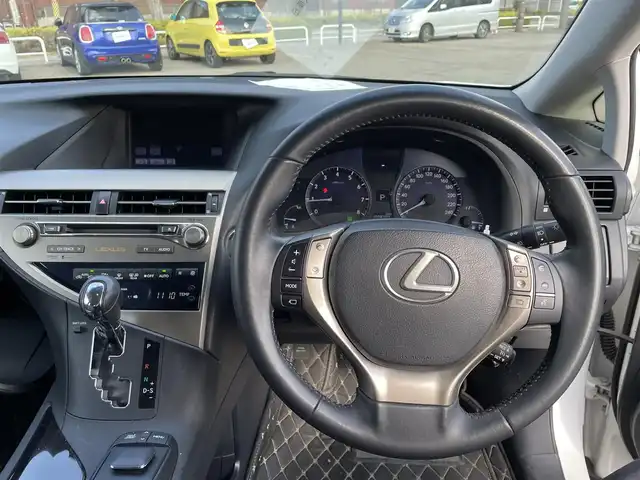 レクサス ＲＸ 270 新潟県 2013(平25)年 10.1万km 白 スタッドレス積込/フォグランプ
