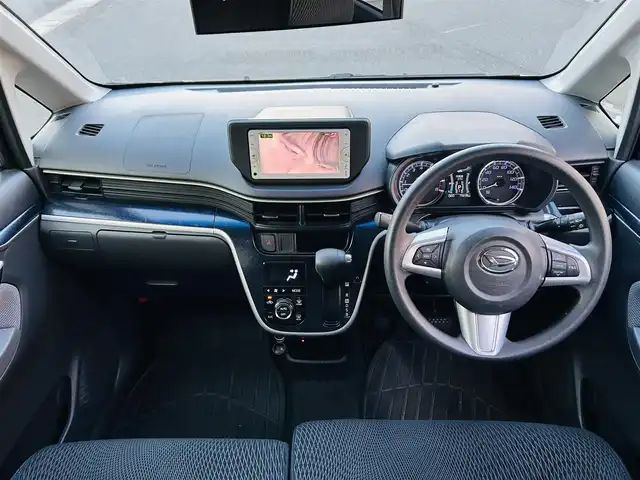 ダイハツ ムーヴ カスタム X SA 岡山県 2014(平26)年 8万km ブラックマイカメタリック (株)IDOMが運営する【じしゃロン岡山店】の自社ローン専用車両です。こちらは現金またはオートローンご利用時の価格です。 自社ローンご希望の方は別途その旨お申し付け下さい/＊社外ナビ/＊ETC/＊ドライブレコーダー/＊プッシュスタート/＊ワンセグテレビ/＊Bluetooth/＊スマートキー