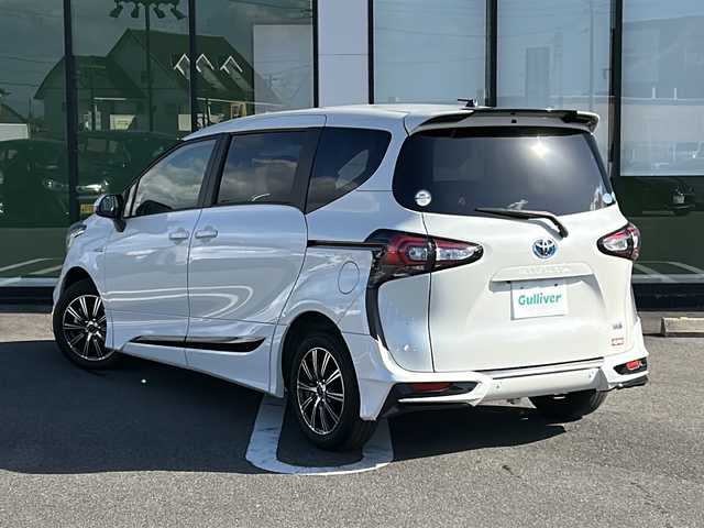 トヨタ シエンタ ハイブリッド ファンベースG 岐阜県 2018(平30)年 3.1万km パール 登録時走行距離31029km/純正SDナビ/フルセグ/バックモニター/モデリスタフルエアロ/シートヒーター/ステアリングヒーター/クルーズコントロール/ドライブレコーダー/ETC/USB/Bluetooth/純正フロアマット/社外ラバーマット