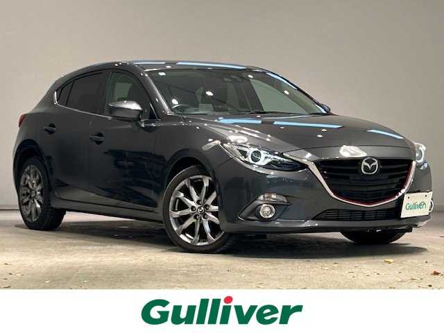 マツダ アクセラ スポーツ XD 宮城県 2014(平26)年 7万km メテオグレーマイカ ターボ/サンルーフ/BOSEサウンドシステム/スマート・ブレーキ・サポート/車間認知支援システム/車線維持警報システムｂ/マツダ・レーダー・クルーズ・コントロール/リアビークルモニタリング/純正ナビ/・Bluetooth/CD/DVD/フルセグTV/・ETC/ヘッドアップディスプレイ/パドルシフト/プッシュスタート/アイドリングストップ/スマートキー/・スペアキー/パワーシート（運転席）/・シートヒーター（運転席/助手席）/オートライト/・フォグランプ/純正アルミホイール/純正フロアマット