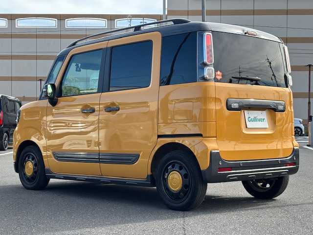 スズキ スペーシア ギア HYBRID XZターボ 宮城県 2021(令3)年 8.1万km アクティブイエロー/ガンメタリック2トーン 登録時走行距離８０５８４ｋｍ/両側パワースライドドア/バックカメラ/社外ナビ/・フルセグ/・Bluetooth/・CD/DVD/・AM/FM/・CD/DVD/衝突被害軽減機能/クルーズコントロール/レーンキープアシスト/パドルシフト/ウインカーミラー/アイドリングストップ/プッシュスタート/スマートキー/ビルトインＥＴＣ/ドライブレコーダー前後/シートヒーター/オートライト/純正アルミホイール