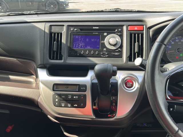 ホンダ Ｎ ＷＧＮ カスタム G 岐阜県 2014(平26)年 4.6万km プレミアムゴールドパープルパール 登録時走行距離：45497km/純正オーディオ/CD・USB・AUX・AM・FM/ETC/電動格納ウィンカーミラー/革巻きステアリング/HIDヘッドライト/フォグライト/オートライト/ドアバイザー/純正フロアマット/プッシュスタート/スマートキー/保証書/取扱説明書/スペアキー