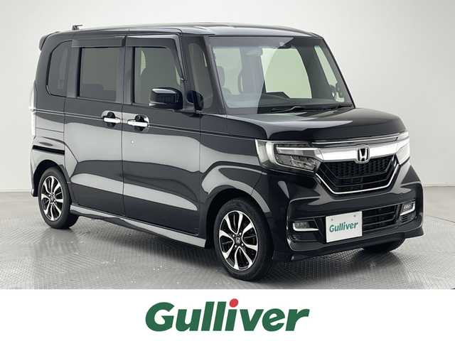 ホンダ Ｎ ＢＯＸ カスタム G L ホンダセンシング 兵庫県 2018(平30)年 5.1万km クリスタルブラックパール ・社外SDナビ/・CD/DVD/SD/BT/フルセグTV/・バックカメラ/・追従クルーズコントロール/・片側パワースライドドア /・衝突軽減ブレーキ/・レーンキープアシスト/・LEDヘッドライト/・LEDフォグランプ/・オートライト/・シーケンシャルウインカー/・純正14インチアルミホイール/・ステアリングスイッチ/・スマートキー/・プッシュスタート/・社外ドアバイザー