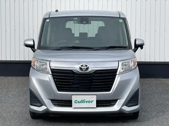 トヨタ ルーミー G－T 千葉県 2017(平29)年 1.9万km ブライトシルバーM 純正メモリナビ/(フルセグTV/BT/CD/FM/AM)/バックカメラ/衝突被害軽減システム/クルーズコントロール/両側パワースライドドア/横滑り防止装置/ビルトインETC/ドライブレコーダー/アイドリングストップ/オートライト/ウィンカーミラー/電動格納ミラー/シートリフター/プッシュスタート/スマートキー/フロアマット/ドアバイザー/スペアキー/取扱説明書/保証書
