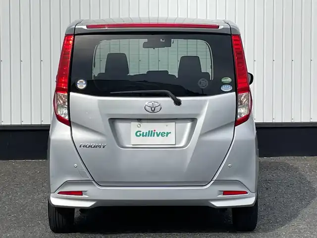 トヨタ ルーミー G－T 千葉県 2017(平29)年 1.9万km ブライトシルバーM 純正メモリナビ/(フルセグTV/BT/CD/FM/AM)/バックカメラ/衝突被害軽減システム/クルーズコントロール/両側パワースライドドア/横滑り防止装置/ビルトインETC/ドライブレコーダー/アイドリングストップ/オートライト/ウィンカーミラー/電動格納ミラー/シートリフター/プッシュスタート/スマートキー/フロアマット/ドアバイザー/スペアキー/取扱説明書/保証書