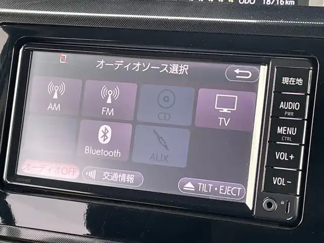 トヨタ ルーミー G－T 千葉県 2017(平29)年 1.9万km ブライトシルバーM 純正メモリナビ/(フルセグTV/BT/CD/FM/AM)/バックカメラ/衝突被害軽減システム/クルーズコントロール/両側パワースライドドア/横滑り防止装置/ビルトインETC/ドライブレコーダー/アイドリングストップ/オートライト/ウィンカーミラー/電動格納ミラー/シートリフター/プッシュスタート/スマートキー/フロアマット/ドアバイザー/スペアキー/取扱説明書/保証書