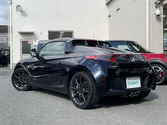 ホンダ Ｓ６６０ α 和歌山県 2017(平29)年 4万km プレミアムミスティックナイトパール ワンオーナー/無限ハードトップ/無限マフラー/Moduloホイール/６MT/センターディスプレイ（internavi POCKET連携対応）/CTBA/ETC/バックカメラ/純正フロアマット/オートライト/整備記録/取扱説明書/スペアキー