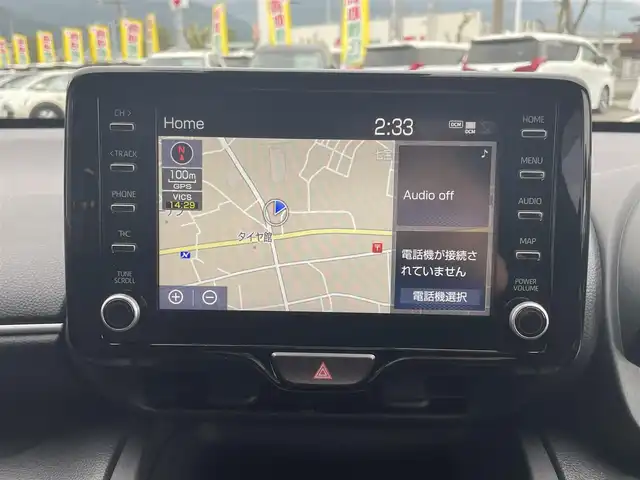 トヨタ ヤリスクロス ハイブリッド Z 愛媛県 2023(令5)年 2万km ブラックマイカ 純正8型ディスプレイオーディオ(フルセグTV/BT)/全周囲カメラ/トヨタセーフティセンス/レーダークルーズコントロール/ブラインドスポットモニター/クリアランスソナー/衝突被害軽減装置/車線逸脱防止装置/電動リアゲート/ハーフレザー/シートヒーター/パワーシート/ステアリングヒーター/スイッチ/電格ミラー/ヒートミラー/純正ラバーマット/ドアバイザー/ETC/LEDヘッドライト/現状サマー(純正AW)(215/50/R18)/DUNLOP ENASAVE EC300+/禁煙車