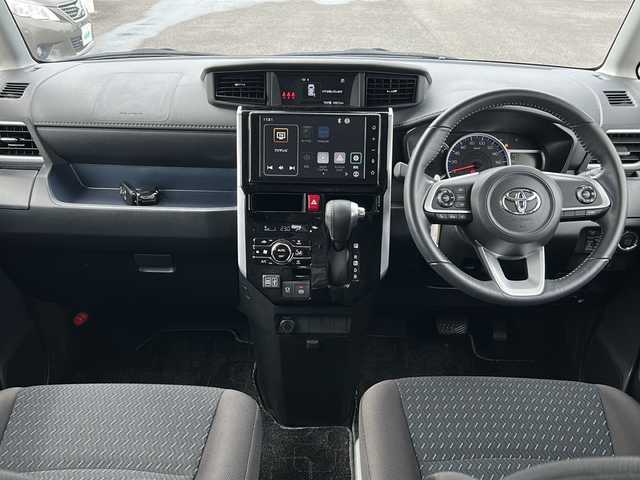 トヨタ ルーミー カスタムG－T 茨城県 2021(令3)年 2.1万km プラムブラウンパールクリスタルシャイン 純正ディスプレイオーディオ/バックカメラ/パノラミックビューモニター/両側パワースライドドア/スマートアシスト/衝突回避支援ブレーキ/衝突警報機能/アダブティブクルーズコントロール/レーンキープアシスト/純正15インチAW/LEDオートライト/オートマチックハイビーム/社外フロアマット/ビルトインETC/ステアリングリモコン/前後ドライブレコーダー/スマートキー/プッシュスタート/取扱説明書