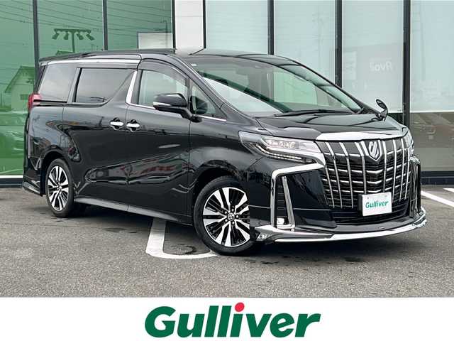 トヨタ アルファード S Cパッケージ 岐阜県 2022(令4)年 4.5万km ブラック 登録時走行距離：44431km/ワンオーナー/純正ディスプレイオーディオ/ナビキット/バックカメラ/フルセグテレビ・Bluetooth・HDMI/フリップダウンモニター/モデリスタエアロ/モデリスタスポーツマフラー/クルーズコントロール/レーンキープアシスト/パワーシート/レザーシート/シートヒーター/エアシート/LEDヘッドライト/オートライト/オートマチックハイビーム/前後ドライブレコーダー/ETC/保証書/取扱説明書/スペアキー
