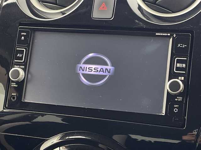 日産 ノート e－パワー X 岐阜県 2017(平29)年 4.5万km ソニックブルー 純正ナビ/　(AM/FM/CD/DVD/Bluetooth/フルセグTV)/アラウンドビューモニター/デジタルインナーミラー/エマージェンシーブレーキ/レーンキープアシスト/コーナーセンサー/ドライブレコーダー/ETC/LEDヘッドライト/オートライト/純正フロアマット/純正ドアバイザー