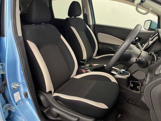 日産 ノート e－パワー X 岐阜県 2017(平29)年 4.5万km ソニックブルー 純正ナビ/　(AM/FM/CD/DVD/Bluetooth/フルセグTV)/アラウンドビューモニター/デジタルインナーミラー/エマージェンシーブレーキ/レーンキープアシスト/コーナーセンサー/ドライブレコーダー/ETC/LEDヘッドライト/オートライト/純正フロアマット/純正ドアバイザー