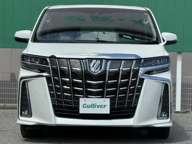 トヨタ アルファード S Aパッケージ 千葉県 2019(令1)年 4.8万km ホワイトパールクリスタルシャイン 社外メモリーナビ/（フルセグTV/CD/DVD/BT/USB）/ツインムーンルーフ/レーダークルーズコントロール/両側パワースライドドア/ETC/バックカメラ/ブラインドスポットモニター/レーントレーシングアシスト/パーキングサポートブレーキ/プリクラッシュセーフティ/ロードサインアシスト/オートライト/オートハイビーム/LEDヘッドライト/フォグランプ/プッシュスタート/スマートキー/純正18インチAW