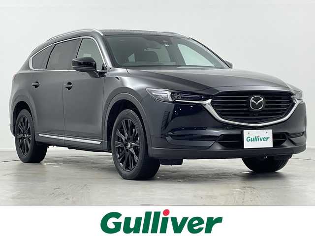 マツダ ＣＸ－８ XD ブラックトーンエディション 岐阜県 2022(令4)年 3.6万km ジェットブラックマイカ サンルーフ/BOSEプレミアムサウンド/純正ナビ/ (AM/FM/CD/DVD/Bluetooth/フルセグTV/AppleCarPlay)/全方位カメラ/衝突軽減ブレーキ/レーンキープアシスト/ブラインドスポットモニター/コーナーセンサー/アダプティブLEDヘッドライト/レーダークルーズコントロール/ヘッドアップディスプレイ/電動リアゲート/ワイヤレス充電システム/電動パーキングブレーキ/ハーフレザーシート/パワーシート/シートヒーター/ステアリングヒーター/ドライブレコーダー/ETC/純正フロアマット/純正アルミホイール