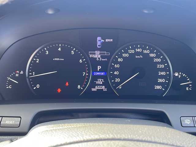 レクサス ＬＳ 460 Fスポーツ 山口県 2016(平28)年 6.3万km ブラック 純正ナビ　/　・Ｂｌｕｅｔｏｏｔｈ/　・フルセグＴＶ/　・ＵＳＢ/　・ＣＤ/ＨｅｉｇｈｔＨｉｇｈ　/レザーシート　/クルーズコントロール　/シートヒーター　/ベンチレーション　/ドライブレコーダー　/パワーシート　/メモリーシート　/純正１９インチアルミ　/ＥＴＣ/ドアレコ